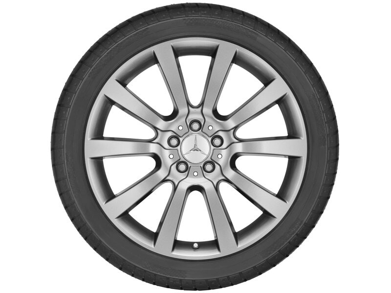 Колесный диск 8,5J×20 ET56 для Mercedes-Benz X164, передняя и задняя оси, гималайский серый — фото 3