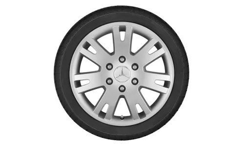 Колесный диск 6,5J×17 ET62 для Mercedes-Benz SPRINTER 910, передняя и задняя оси, серебристый Brilliant Silver — фото 2