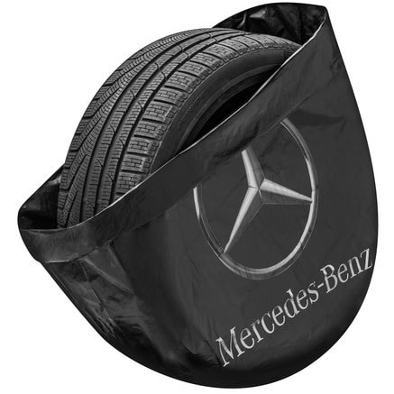 Пакет для хранения и перевозки шин и колес, черный, Mercedes — фото 1