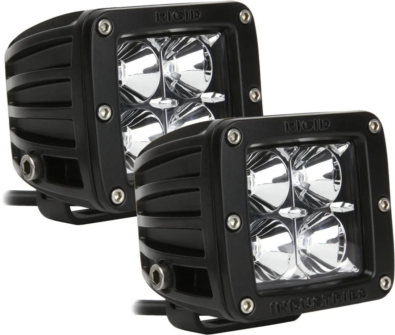 Светодиодные фары D-Series Pro, широкий рассеянный свет, Rigid Industries — фото 1