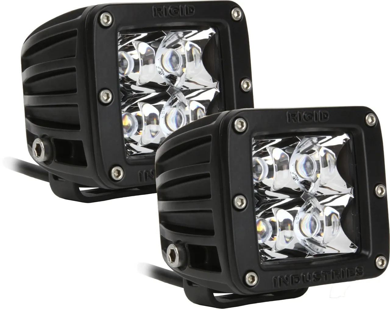 Светодиодные фары D-Series Pro, узкий дальний свет, Rigid Industries — фото 1