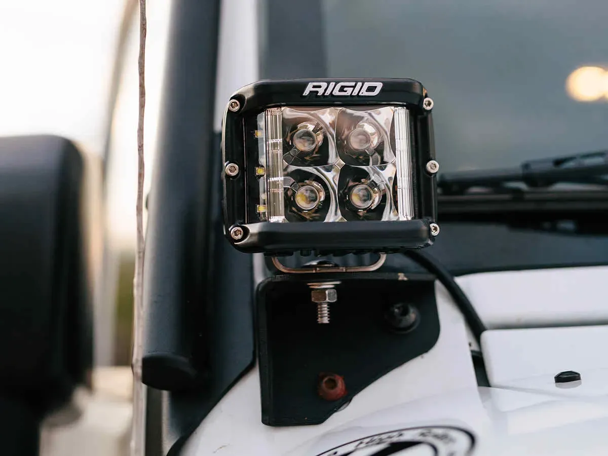 Светодиодные фары D-SS Pro, узкий дальний свет, Rigid Industries — фото 2