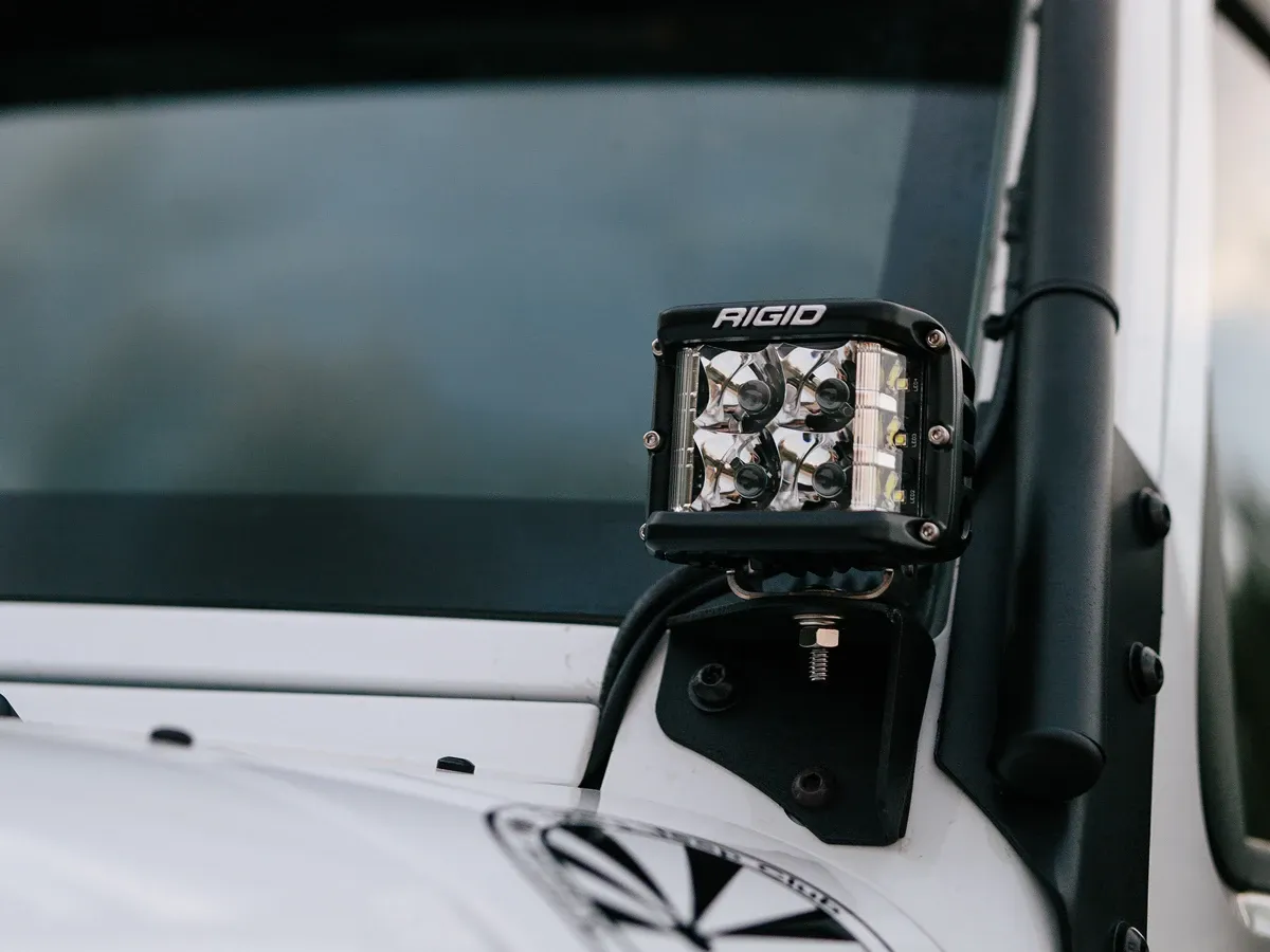 Светодиодные фары D-SS Pro, узкий дальний свет, Rigid Industries — фото 3