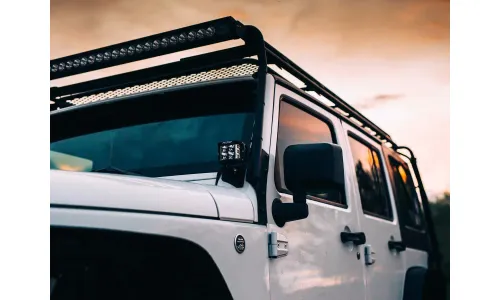 Светодиодные фары D-SS Pro, узкий дальний свет, Rigid Industries — фото 4