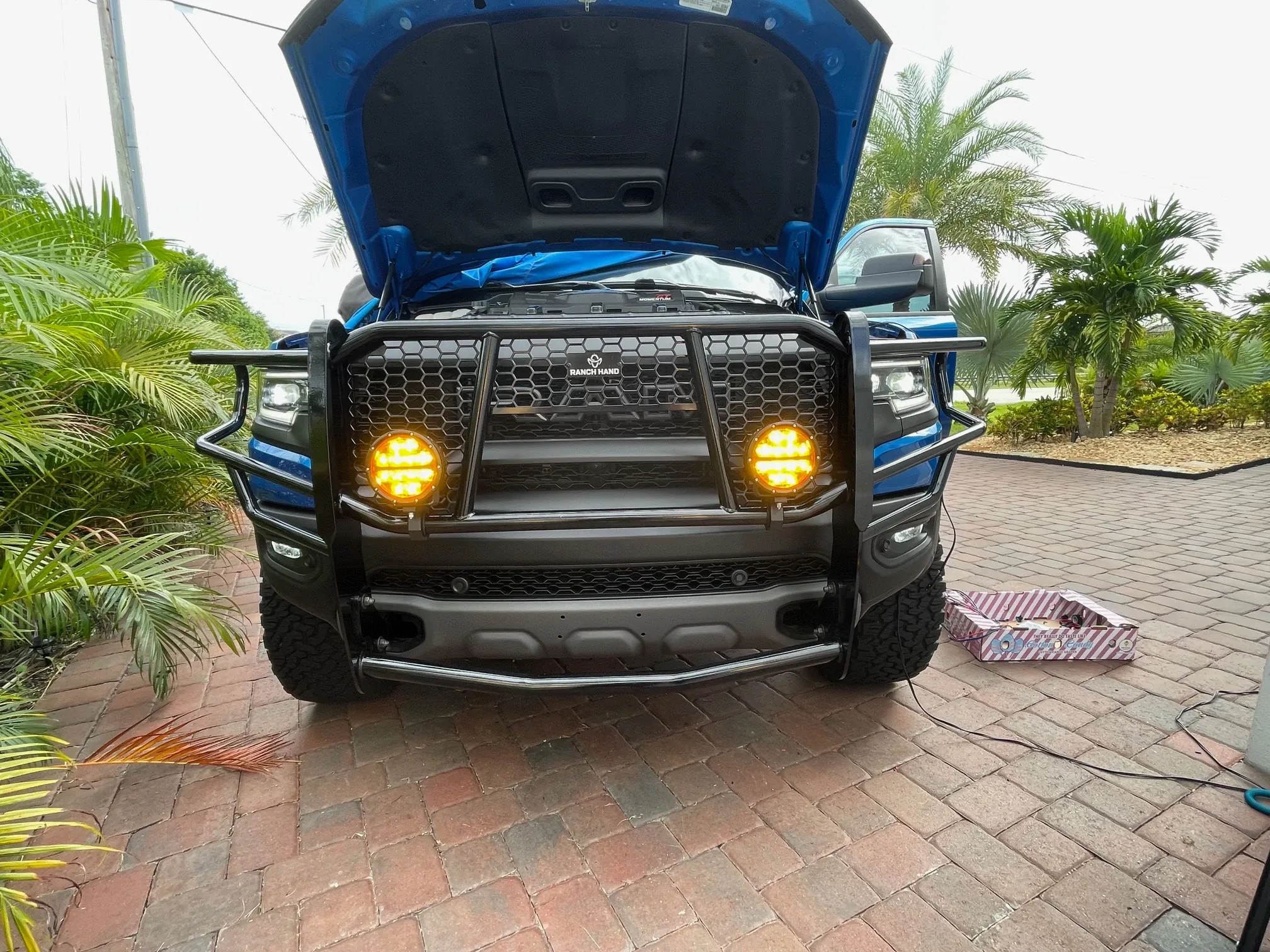 Светодиодные фары 360-Series 152,4 мм (6 дюймов), янтарная линза, серия Amber Pro, Rigid Industries — фото 3