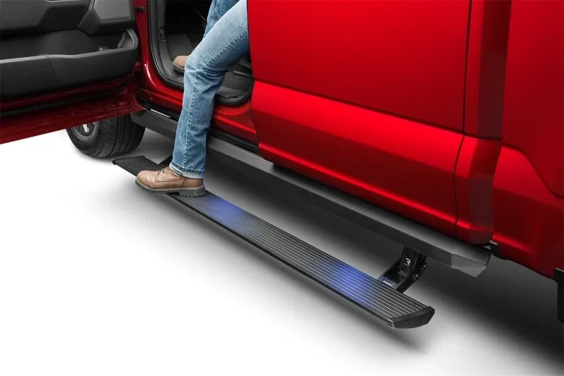 Электроприводные подножки PowerStep XL, с дополнительными ступенями для RAM 1500 RHO, AMP Research — фото 3