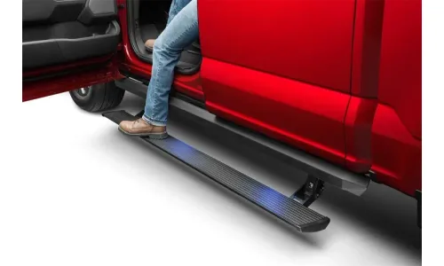 Электроприводные подножки PowerStep XL, с дополнительными ступенями для RAM 1500 RHO, AMP Research — фото 3