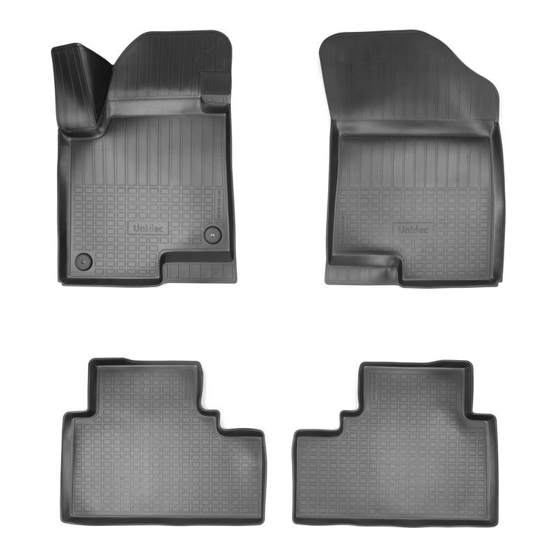 Коврики салонные Haval Jolion 3D (2021) (монопривод) , полиуретан, Norplast — фото 1