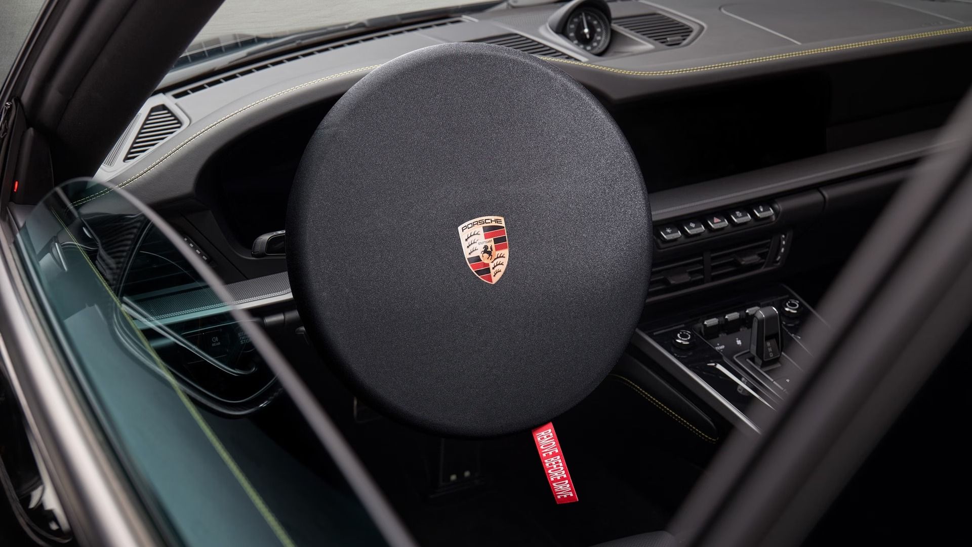 Чехол на руль, Белый для Porsche Macan II — фото 2