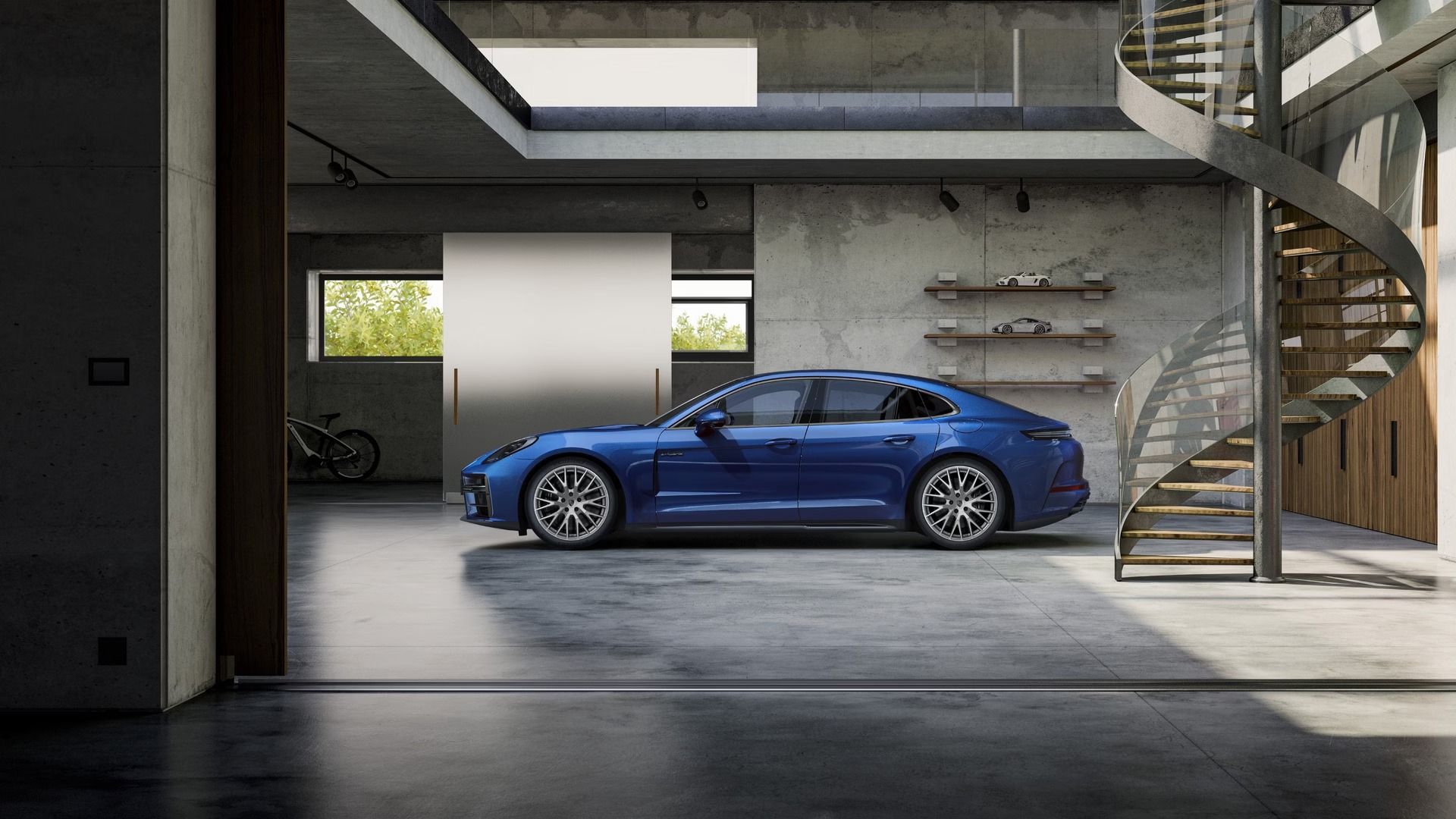 Комплект зимних колес колес для Panamera Exclusive Design, центральные колпачки входят в комплект для Porsche Panamera III (G3) — фото 3