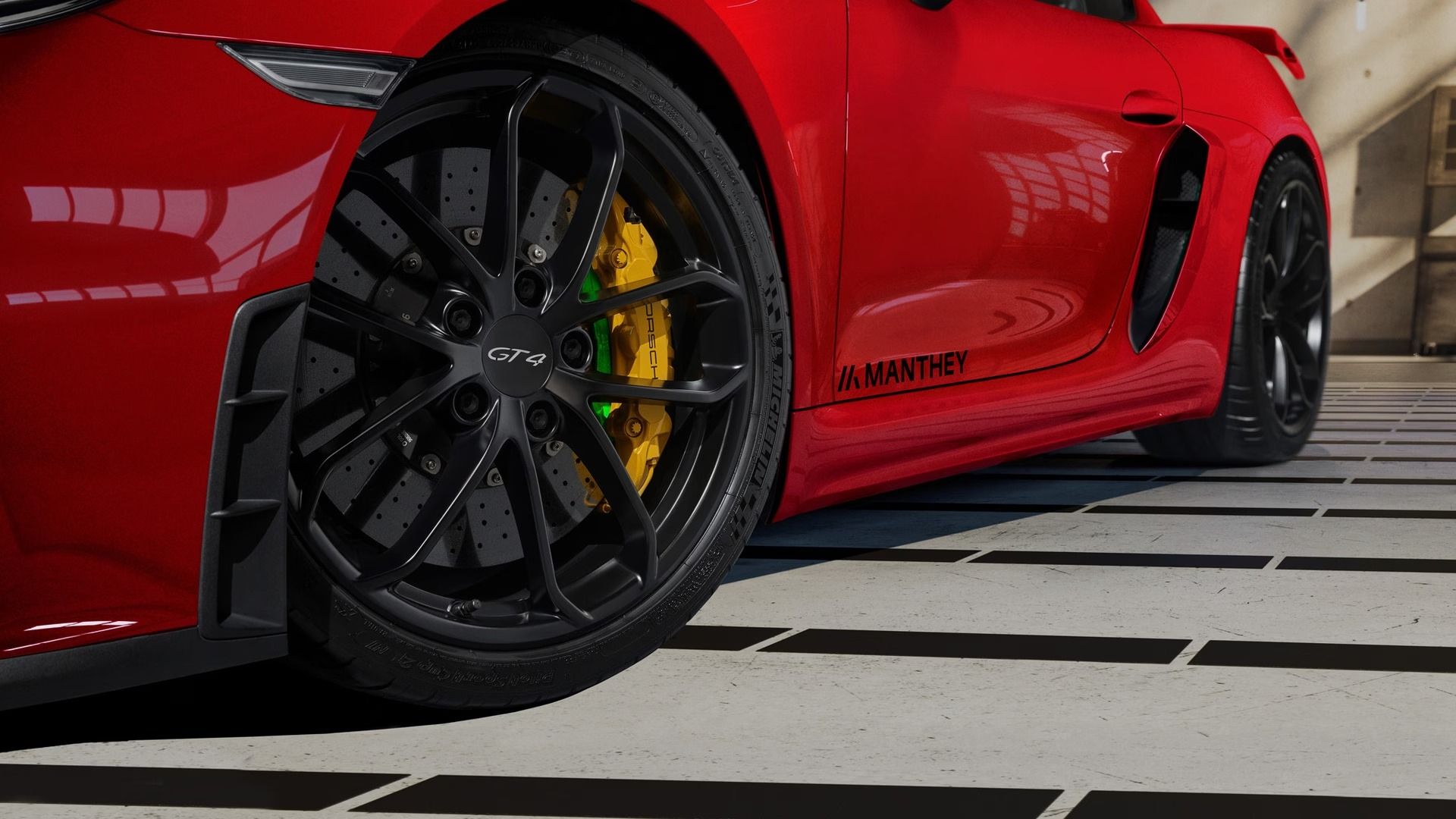Воздушная решетка для Porsche 718 Cayman (982) — фото 2