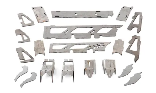Усилитель переднего моста Dana 30 с косынками C-Gusset, для Jeep Wrangler JK / Unlimited, Rough Country — фото 1