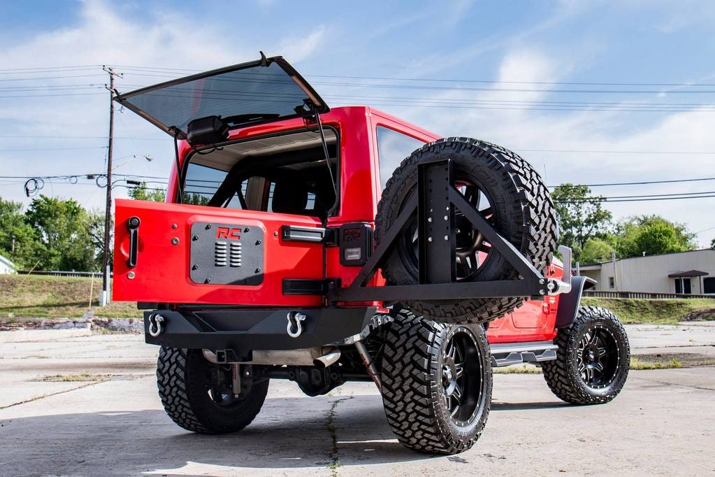 Накладка вентиляционного проёма задней двери, Jeep Wrangler JK, Rough Country — фото 4