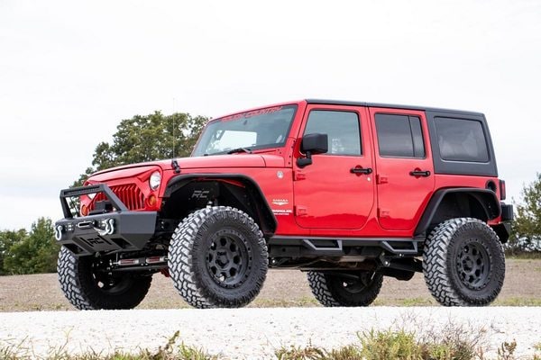 Решётка радиатора взамен штатной, Angry Eyes, Jeep Wrangler JK, Rough Country — фото 3