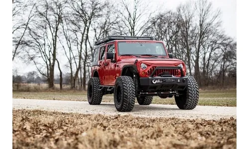 Решётка радиатора взамен штатной, Angry Eyes, Jeep Wrangler JK, Rough Country — фото 4