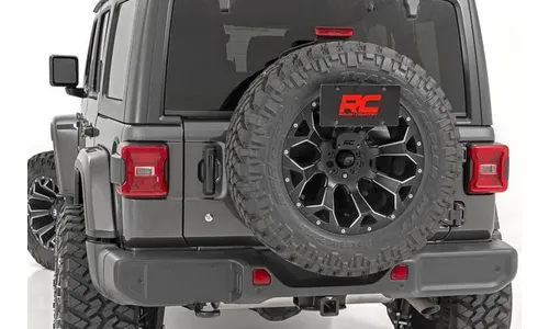 Кронштейн переноса номерного знака, Jeep Wrangler JL, Rough Country — фото 2