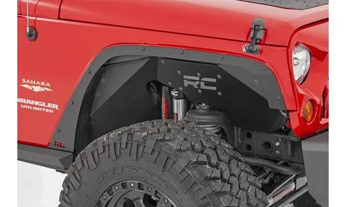 Комплект накладок для удаления крыльев, передние и задние, Jeep Wrangler JK, Rough Country — фото 1