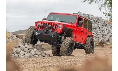 Комплект накладок для удаления крыльев, передние и задние, Jeep Wrangler JL, Rough Country — фото 4