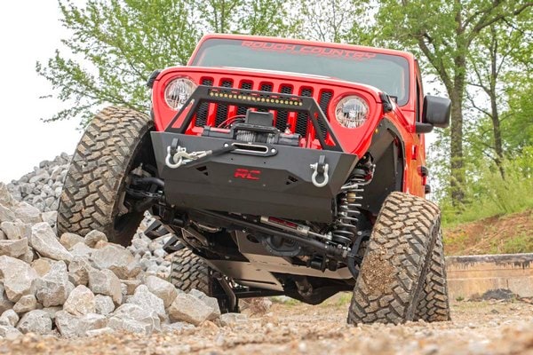 Комплект накладок для удаления крыльев, передние и задние, Jeep Wrangler JL, Rough Country — фото 7
