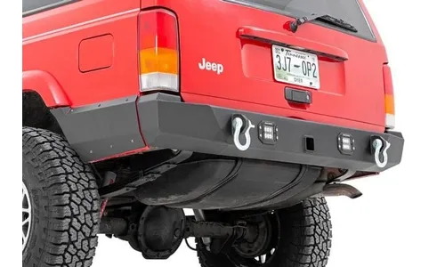 Защита задних боковин кузова, задние, для штатного расширителя, Jeep Cherokee XJ (1997–2001), Rough Country — фото 3