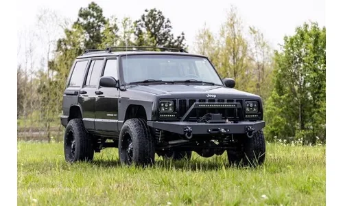 Защита задних боковин кузова, задние, Jeep Cherokee XJ (1997–2001), Rough Country — фото 3