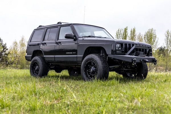 Защита задних боковин кузова, задние, Jeep Cherokee XJ (1997–2001), Rough Country — фото 6