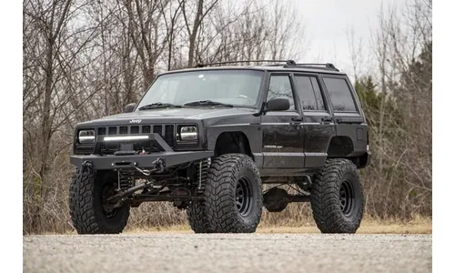 Защитные накладки нижней части дверей, 4 двери, Jeep Cherokee XJ, Rough Country — фото 6