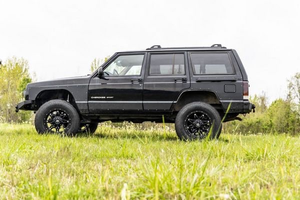 Защитные накладки нижней части дверей, 4 двери, Jeep Cherokee XJ, Rough Country — фото 7