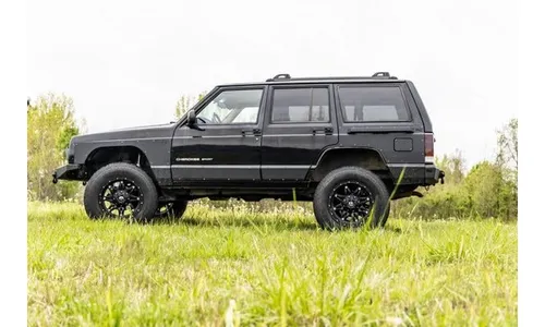 Защитные накладки нижней части дверей, 4 двери, Jeep Cherokee XJ, Rough Country — фото 7