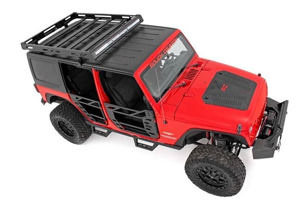 Багажник на крышу, без светодиодного света, Jeep Wrangler JK, Rough Country — фото 5