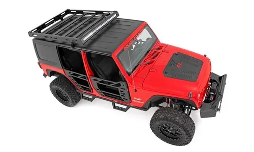 Багажник на крышу, без светодиодного света, Jeep Wrangler JK, Rough Country — фото 5