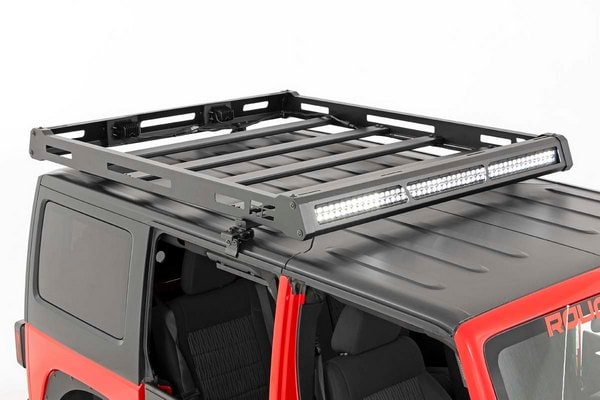 Багажник на крышу, без светодиодного света, Jeep Wrangler JK, Rough Country — фото 6