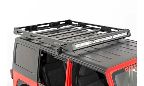 Багажник на крышу, без светодиодного света, Jeep Wrangler JK, Rough Country — фото 6