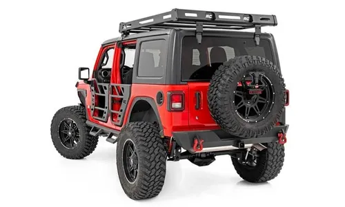 Багажник на крышу, без светодиодного света, Jeep Wrangler JL, Rough Country — фото 3