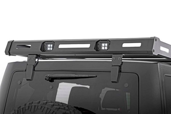 Багажник на крышу, со светодиодным светом, Jeep Wrangler JK, Rough Country — фото 7