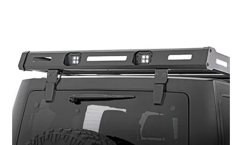 Багажник на крышу, со светодиодным светом, Jeep Wrangler JK, Rough Country — фото 7