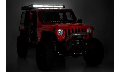 Багажник на крышу, со светодиодным светом, Jeep Wrangler JL, Rough Country — фото 6