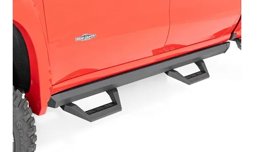 Регулируемые алюминиевые подножки SRX2, кабина Crew Cab, Rough Country — фото 4