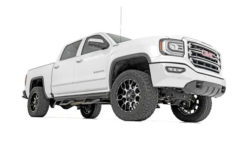 Регулируемые алюминиевые подножки SRX2, кабина Crew Cab, Rough Country — фото 2
