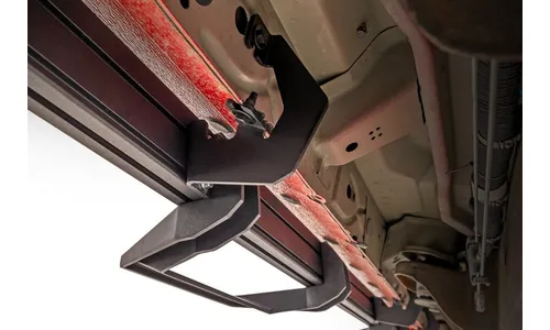 Регулируемые алюминиевые подножки SRL2, кабина Crew Cab, Rough Country — фото 4