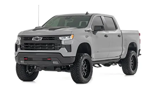 Регулируемые алюминиевые подножки SRL2, кабина Crew Cab, Rough Country — фото 2