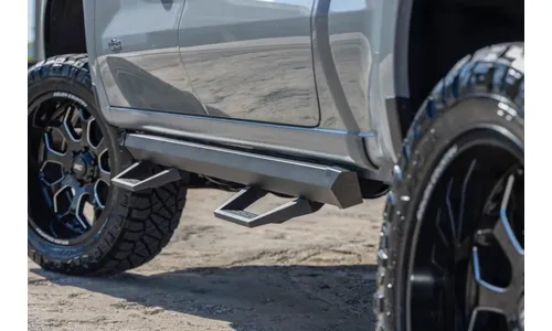Регулируемые алюминиевые подножки SRL2, кабина Crew Cab, Rough Country — фото 7