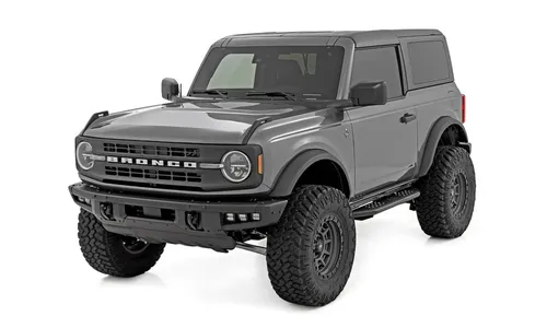 Боковые подножки OV2, 2 двери, Ford Bronco VI, Rough Country — фото 5