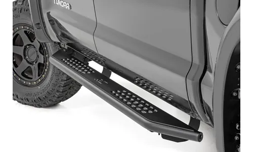 Боковые подножки OV2, кабина Crew Cab, Toyota Tundra (2007–2021), Rough Country — фото 1