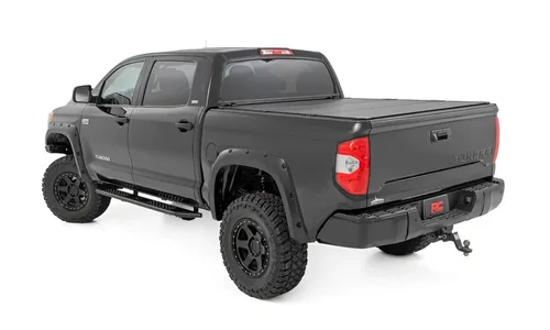 Боковые подножки OV2, кабина Crew Cab, Toyota Tundra (2007–2021), Rough Country — фото 3