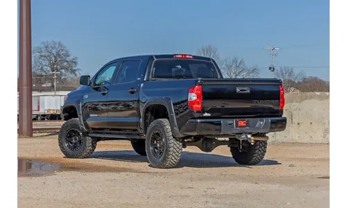 Боковые подножки OV2, кабина Crew Cab, Toyota Tundra (2007–2021), Rough Country — фото 6