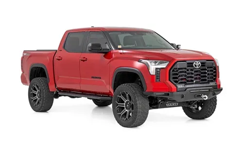 Боковые подножки OV2, кабина Crew Cab, Toyota Tundra III, Rough Country — фото 2