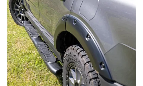 Овальные трубчатые подножки, чёрные, Ford Bronco Sport (2021–2026), Rough Country — фото 5