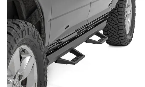 Регулируемые алюминиевые подножки SRL2, кабина Crew Cab, Rough Country — фото 3