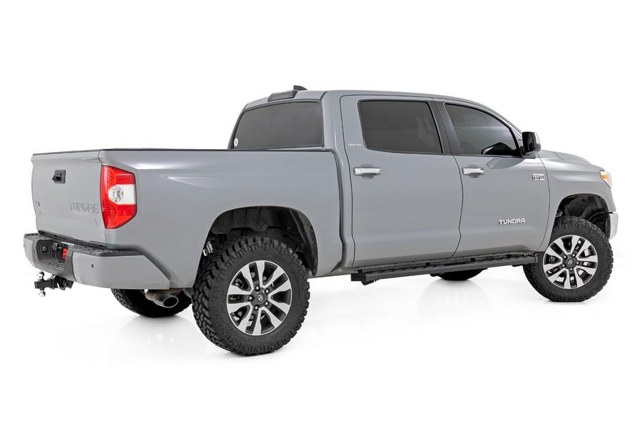 Боковые подножки BA2, кабина Crew Cab, Toyota Tundra (2007–2021), Rough Country — фото 3